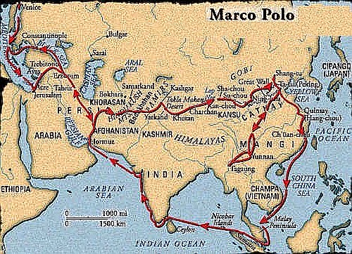 Marco polo mapa