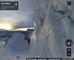 Mont Blanc Google street view - Ueli Steck