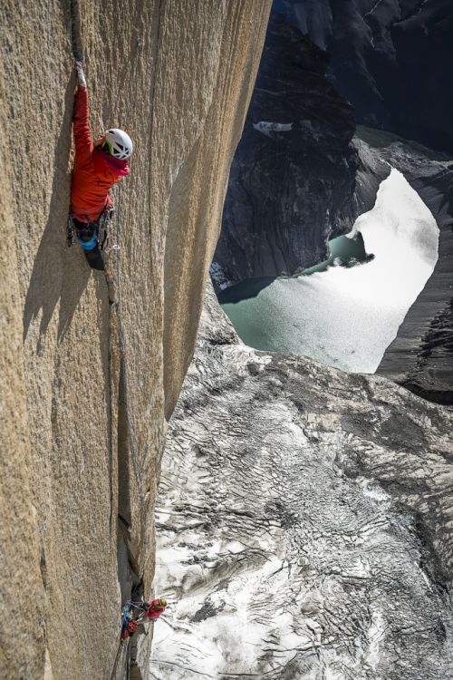 Ines Papert v 23. dlce cesty Riders on the storm v Torres del Paine