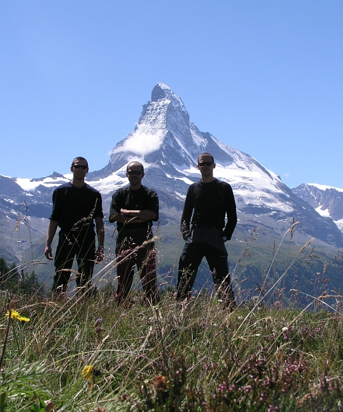 3 borci a Matterhorn